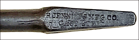 ca. 1885 tang stamp