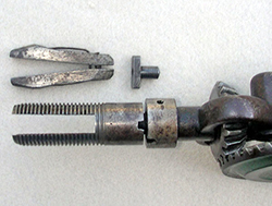 Goodell's grip disassembled