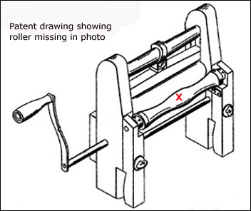Amdon ringer patent drawing