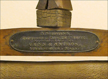 Amidon's wash wringer, name plate