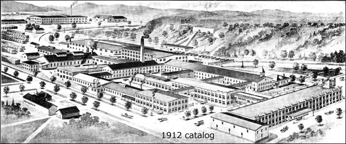 Millers Falls factory ca. 1912, drawing