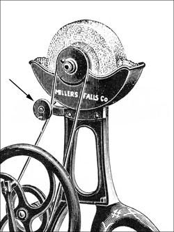 family-grindstone no. 2 adjustment wheel